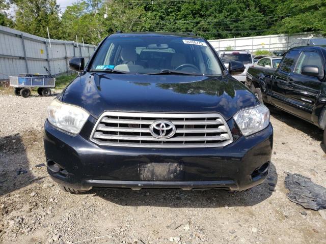 JTEDS41A382015467 - 2008 TOYOTA HIGHLANDER BLACK photo 5