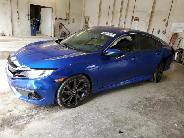 19XFC2F87KE026437 - 2019 HONDA CIVIC SPORT 蓝色 照片 1