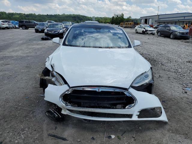 5YJSA1DP5DFP07685 - 2013 TESLA MODEL S თეთრი ფოტო 5