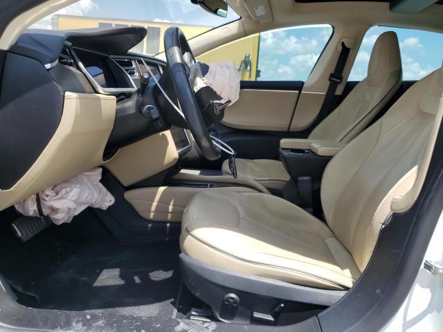 5YJSA1DP5DFP07685 - 2013 TESLA MODEL S თეთრი ფოტო 7