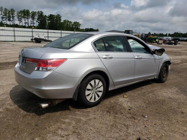 1HGCP2F39BA034720 - 2011 HONDA ACCORD LX SILVER photo 3