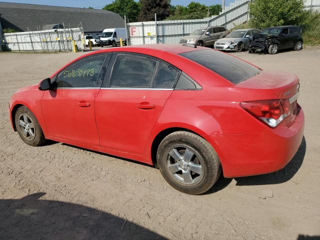 1G1PE5SBXG7149943 - 2016 CHEVROLET CRUZE LIMI LT RED photo 2