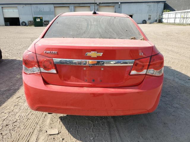 1G1PE5SBXG7149943 - 2016 CHEVROLET CRUZE LIMI LT RED photo 6