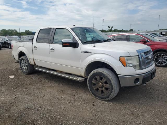 1FTFW1EF2BFB48632 - 2011 FORD F150 SUPERCREW WHITE photo 4