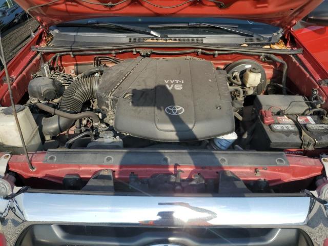 5TFJU4GN2FX064560 - 2015 TOYOTA TACOMA DOUBLE CAB PRERUNNER BURGUNDY photo 11