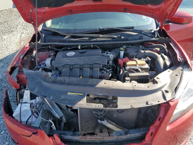 3N1AB7APXEL669828 - 2014 NISSAN SENTRA S RED photo 11