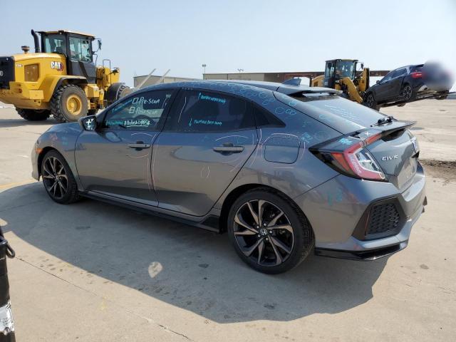 SHHFK7H40JU236556 - 2018 HONDA CIVIC SPORT ნაცრისფერი ფოტო 2