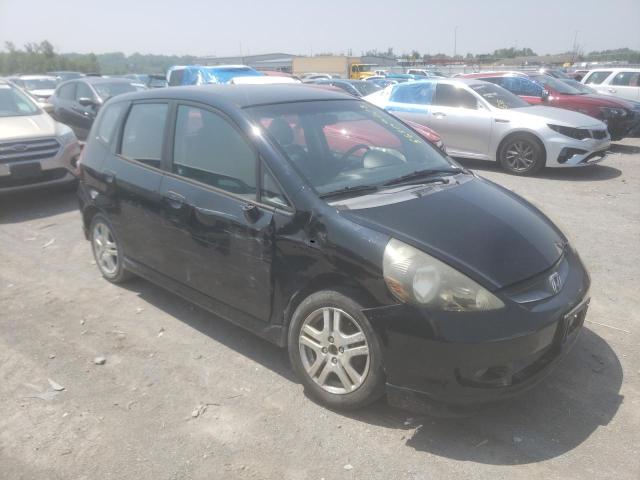 JHMGD38697S051202 - 2007 HONDA FIT S 黑色 照片 4
