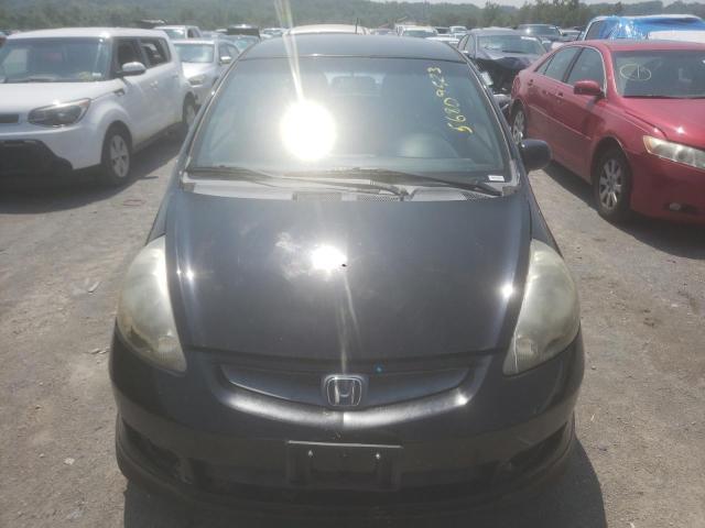 JHMGD38697S051202 - 2007 HONDA FIT S 黑色 照片 5