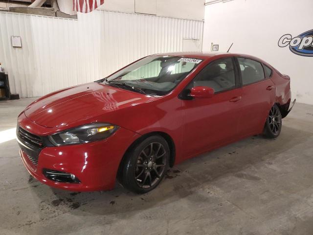 1C3CDFBB4ED926263 - 2014 DODGE DART SXT RED photo 1