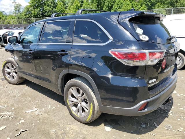 5TDZKRFH9FS107573 - 2015 TOYOTA HIGHLANDER LE BLACK photo 2