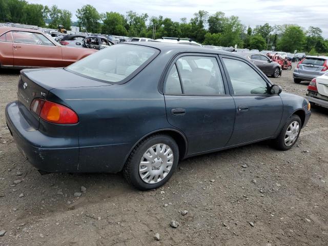 2T1BR12E6XC111228 - 1999 TOYOTA COROLLA VE GREEN photo 3