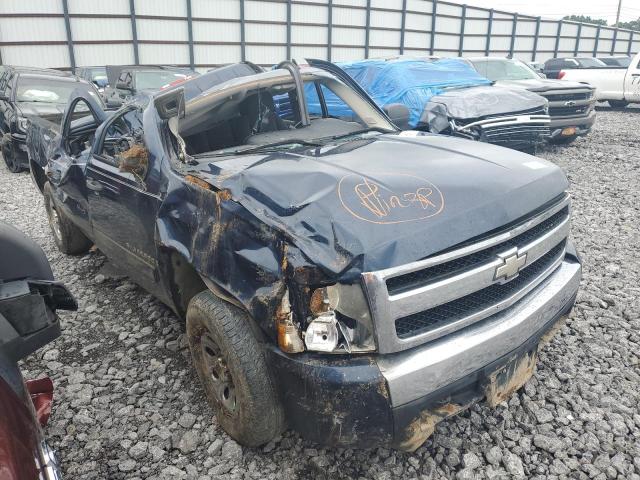 2GCEC13C671540590 - 2007 CHEVROLET SILVERADO C1500 CREW CAB BLUE photo 4