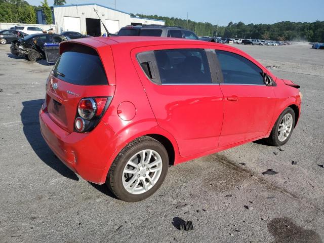 1G1JC6SH1E4236439 - 2014 CHEVROLET SONIC LT RED photo 3