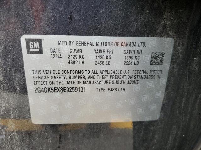 2G4GK5EX8E9259131 - 2014 BUICK REGAL 蓝色 照片 12