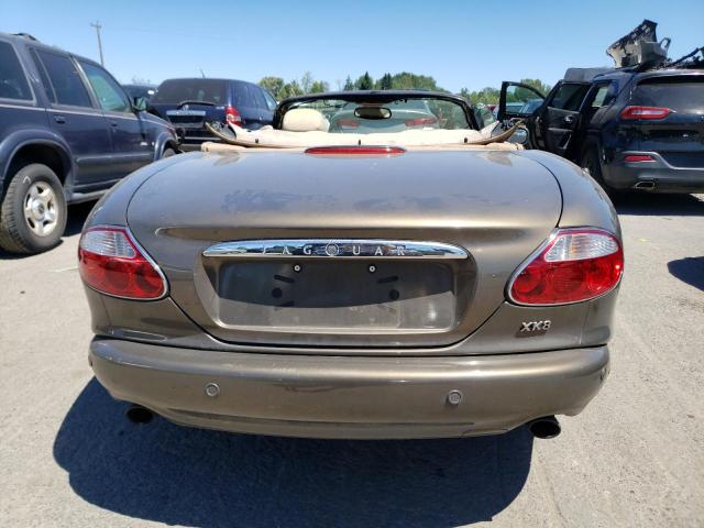 SAJDA42C11NA12079 - 2001 JAGUAR XK8 BROWN photo 6