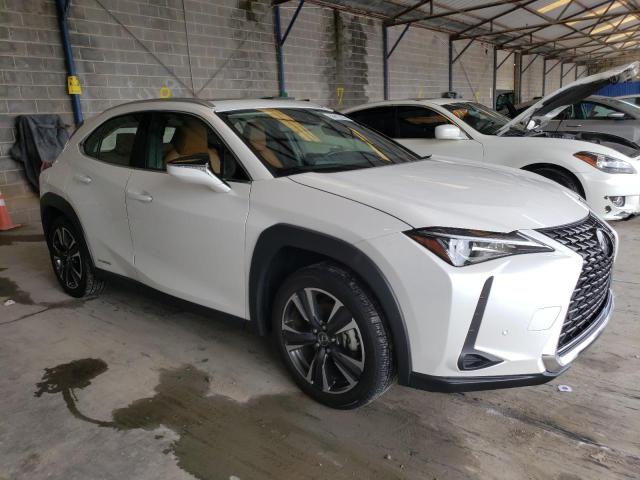 JTHU9JBH6K2010506 - 2019 LEXUS UX 250H WHITE photo 4