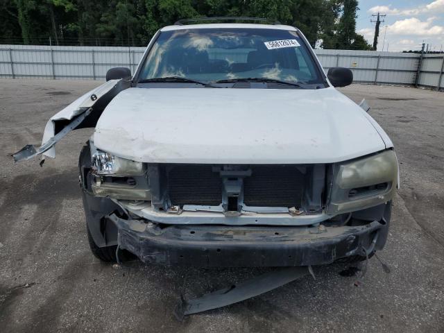 1GNDS13S522166950 - 2002 CHEVROLET TRAILBLAZE WHITE photo 5