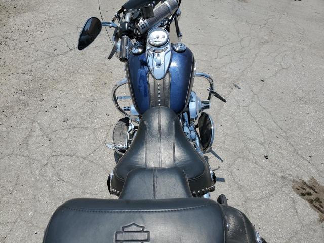 1HD1BWV12CB045211 - 2012 HARLEY-DAVIDSON FLSTC HERITAGE SOFTAIL CLASSIC BLUE photo 6