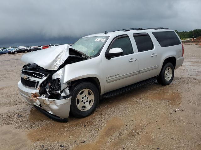 1GNSCJE06BR283153 - 2011 CHEVROLET SUBURBAN C1500 LT SILVER photo 1