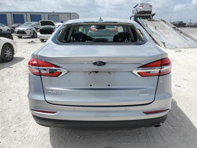 3FA6P0HD0LR126124 - 2020 FORD FUSION SE SILVER photo 6