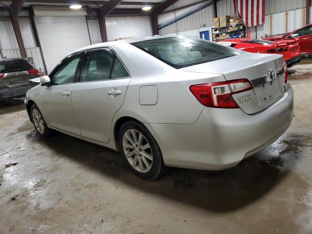 4T1BD1FK9CU058676 - 2012 TOYOTA CAMRY HYBRID SILVER photo 2