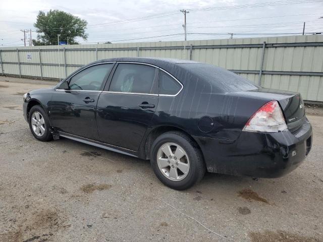 2G1WB5EKXA1126957 - 2010 CHEVROLET IMPALA LT BLACK photo 2