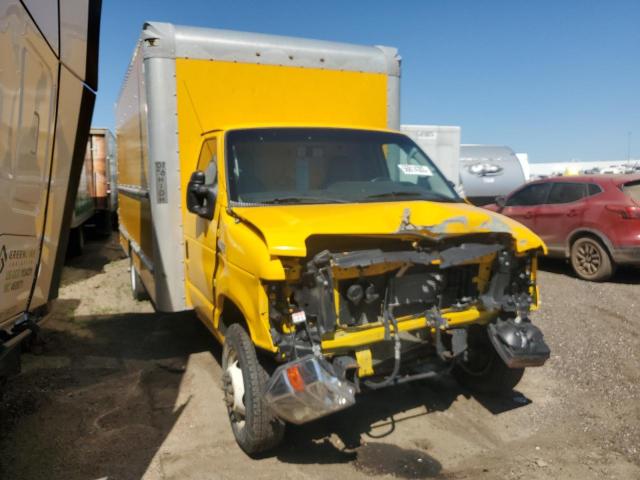 1FDWE3FS0KDC16587 - 2019 FORD ECONOLINE E350 SUPER DUTY CUTAWAY VAN YELLOW photo 4