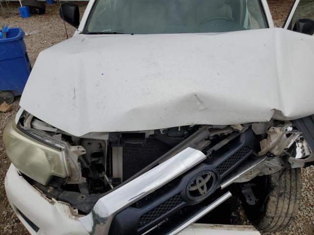 3TMJU4GN0CM127706 - 2012 TOYOTA TACOMA DOUBLE CAB PRERUNNER WHITE photo 11