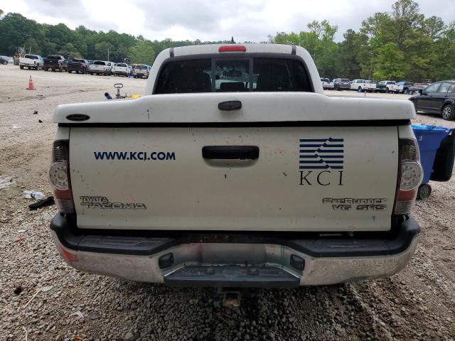 3TMJU4GN0CM127706 - 2012 TOYOTA TACOMA DOUBLE CAB PRERUNNER WHITE photo 6