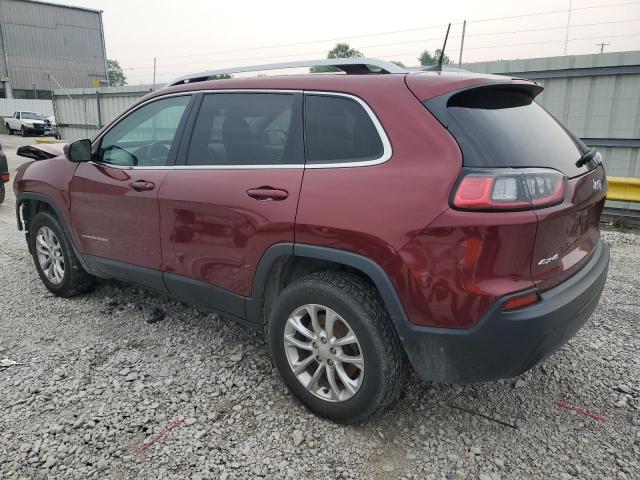 1C4PJMCB3KD168775 - 2019 JEEP CHEROKEE LATITUDE MAROON photo 2