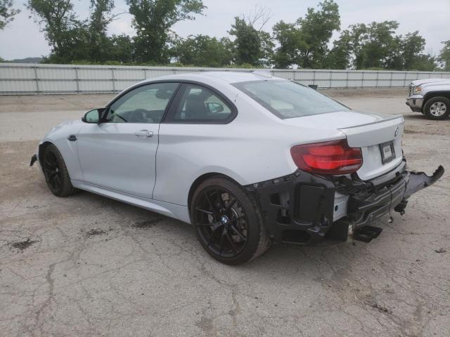 WBS2U7C00M7H83248 - 2021 BMW M2 COMPETITION SILVER photo 2