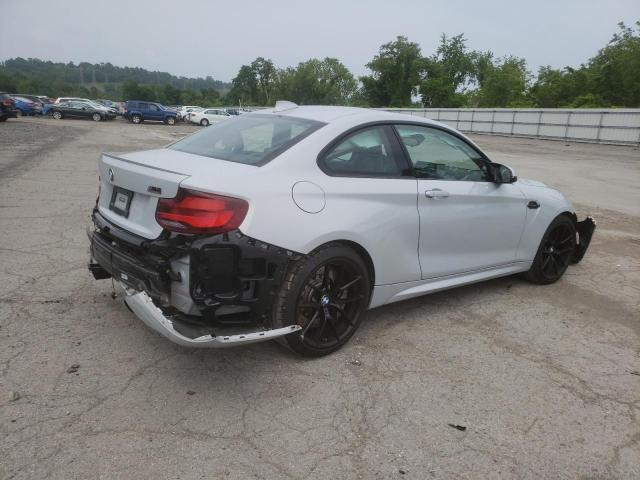 WBS2U7C00M7H83248 - 2021 BMW M2 COMPETITION SILVER photo 3
