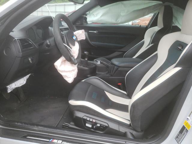 WBS2U7C00M7H83248 - 2021 BMW M2 COMPETITION SILVER photo 7