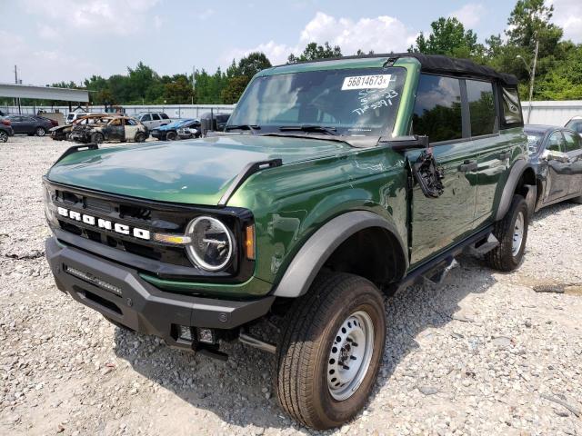 1FMDE5BH1NLB88516 - 2022 FORD BRONCO BASE GREEN photo 1