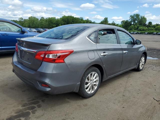 3N1AB7AP2KY253674 - 2019 NISSAN SENTRA S GRAY photo 3