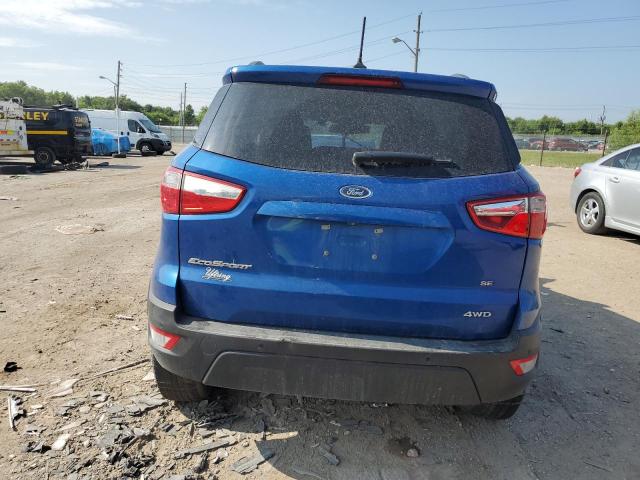 MAJ6S3GL4MC404063 - 2021 FORD ECOSPORT SE BLUE photo 6