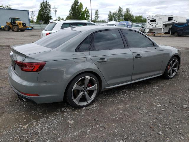 WAUB4AF43KA006673 - 2019 AUDI S4 PREMIUM PLUS GRAY photo 3