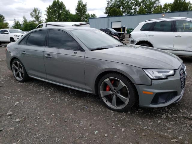 WAUB4AF43KA006673 - 2019 AUDI S4 PREMIUM PLUS GRAY photo 4