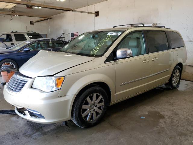 2A4RR8DG7BR610760 - 2011 CHRYSLER TOWN & COU TOURING L GOLD photo 1