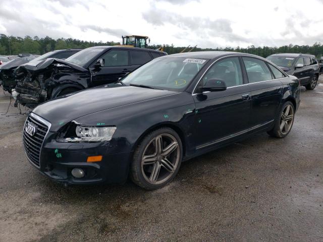 WAUKGAFB5BN049037 - 2011 AUDI A6 PRESTIGE შავი ფოტო 1