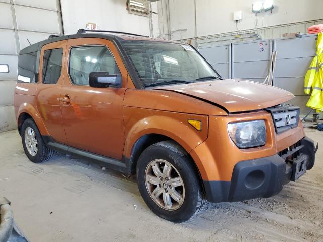 5J6YH28737L006662 - 2007 HONDA ELEMENT EX ORANGE photo 4