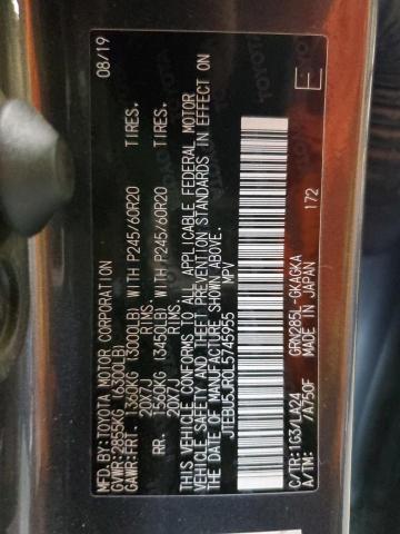 JTEBU5JR0L5745955 - 2020 TOYOTA 4RUNNER SR5/SR5 PREMIUM 灰色 照片 14