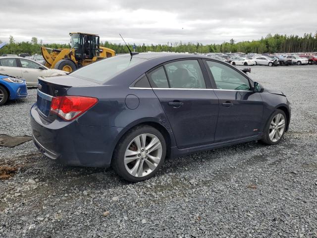 1G1PE5SB7E7378402 - 2014 CHEVROLET CRUZE LT BLUE photo 3