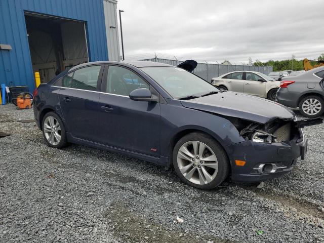 1G1PE5SB7E7378402 - 2014 CHEVROLET CRUZE LT BLUE photo 4