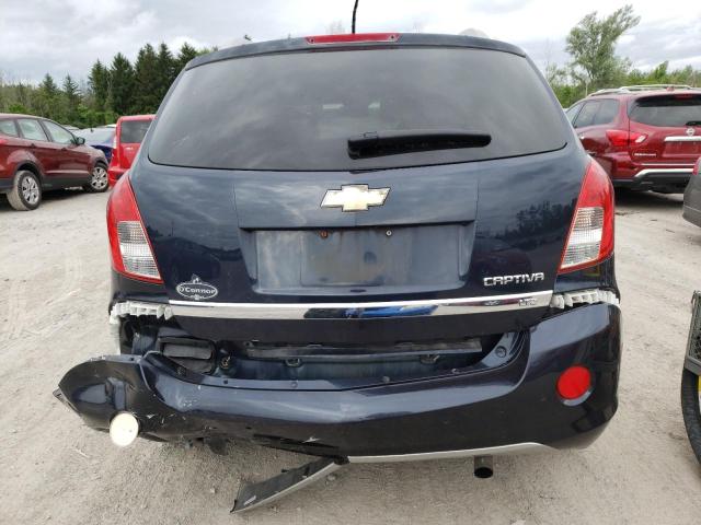 3GNAL4EK5ES653119 - 2014 CHEVROLET CAPTIVA LTZ BLUE photo 6