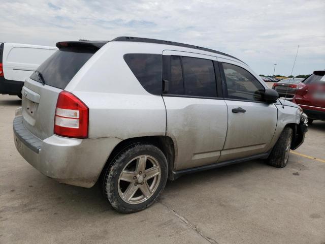 1J8FT47W27D378917 - 2007 JEEP COMPASS SILVER photo 3