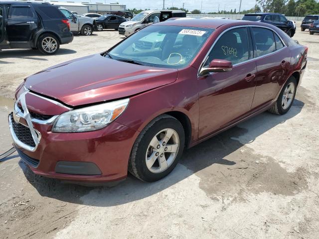 1G11C5SL9FF301543 - 2015 CHEVROLET MALIBU 1LT RED photo 1