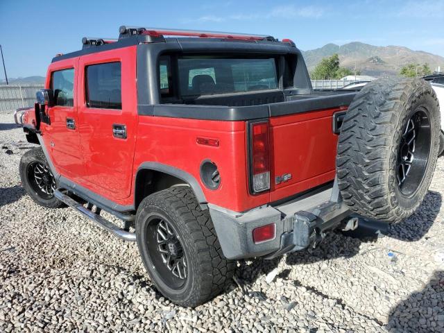 5GRGN22U55H118063 - 2005 HUMMER H2 SUT RED photo 2