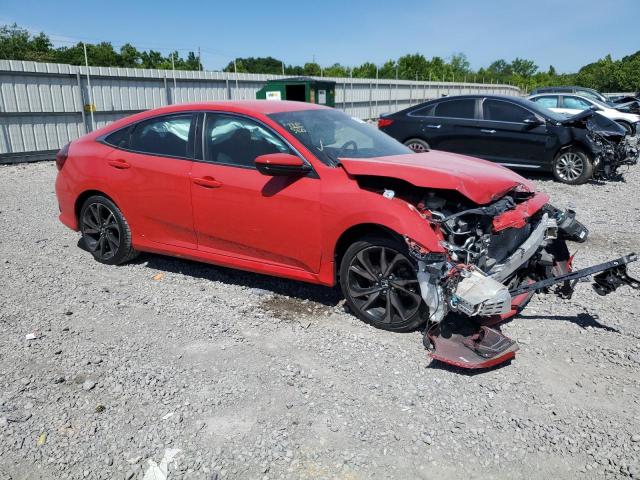 2HGFC2E8XLH545460 - 2020 HONDA CIVIC SPORT RED photo 4